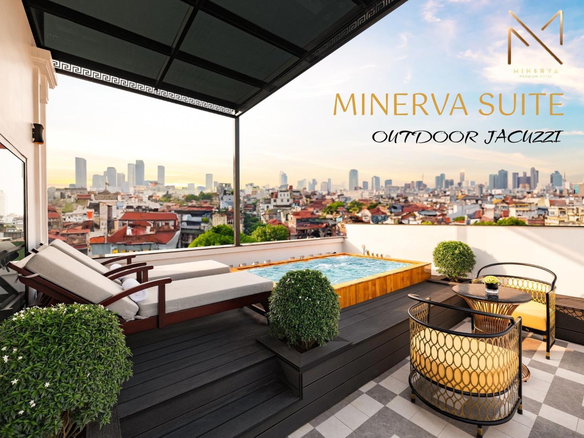 Minerva Premium Hotel Hanói Exterior foto